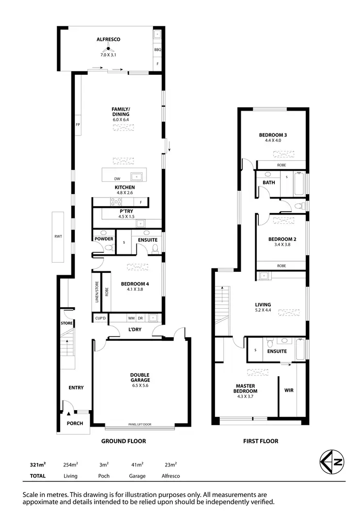 Floorplan of Homely house listing, 27A Barker Avenue, Findon SA 5023