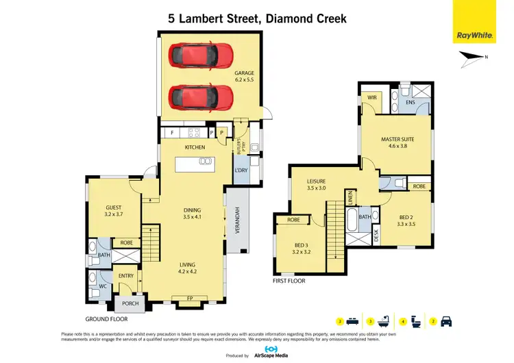 Floorplan of Homely land listing, 5 Lambert Street, Diamond Creek VIC 3089