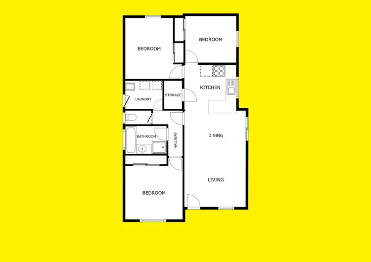 Floorplan of Homely house listing, 5A Lapthorne Court, Mildura VIC 3500