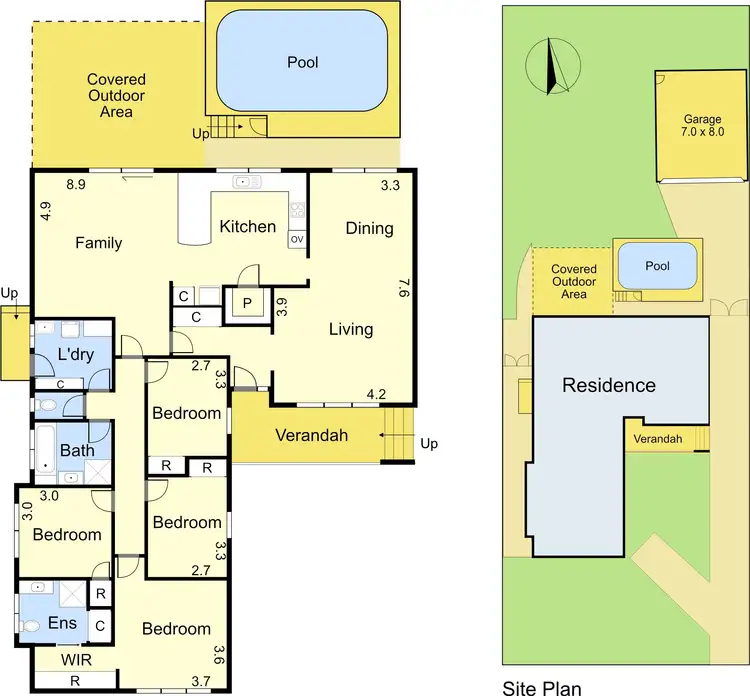Floorplan of Homely house listing, 23 Ingram Road, Coldstream VIC 3770