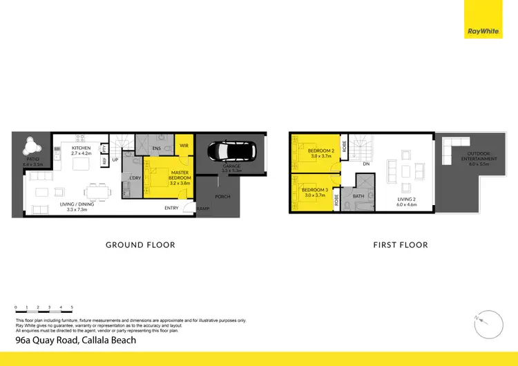 Floorplan of Homely house listing, 96A Quay Road, Callala Beach NSW 2540