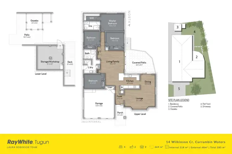 Floorplan of Homely house listing, 14 Wilkinson Crescent, Currumbin Waters QLD 4223