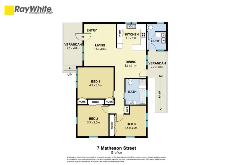 Floorplan of Homely house listing, 7 Matheson Street, Grafton NSW 2460