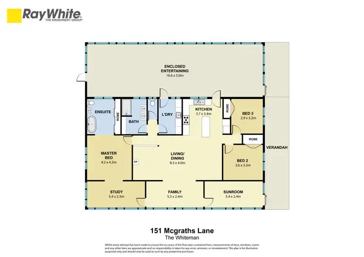 Floorplan of Homely rural property listing, 151 Mcgraths Lane, The Whiteman NSW 2460