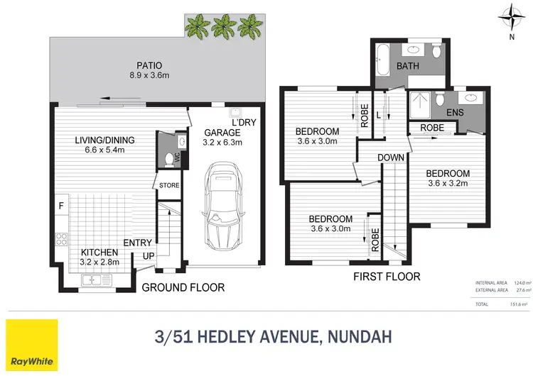 Floorplan of Homely townhouse listing, 3/51 Hedley Avenue, Nundah QLD 4012