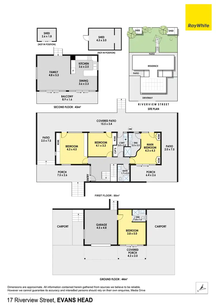 Floorplan of Homely house listing, 17 Riverview Street, Evans Head NSW 2473