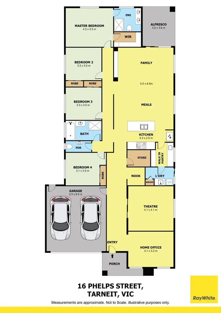 Floorplan of Homely house listing, 16 Phelps Street, Tarneit VIC 3029