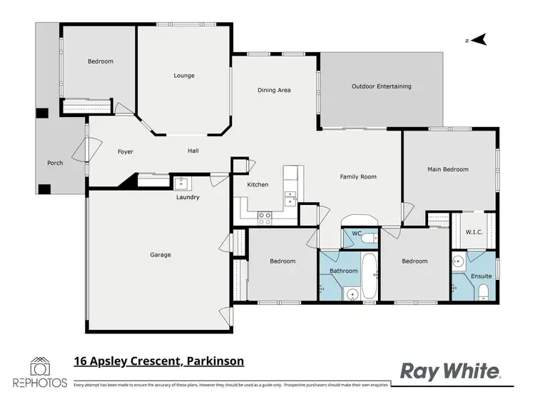 Floorplan of Homely house listing, 16 Apsley Crescent, Parkinson QLD 4115