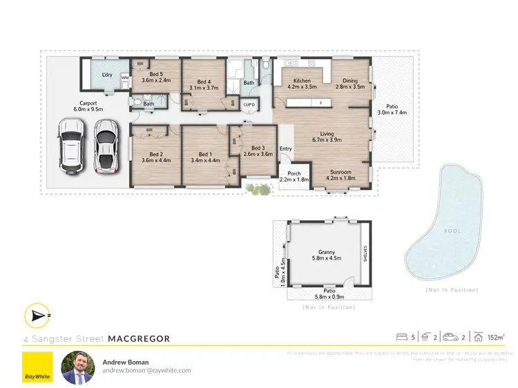 Floorplan of Homely house listing, 4 Sangster Street, Macgregor QLD 4109