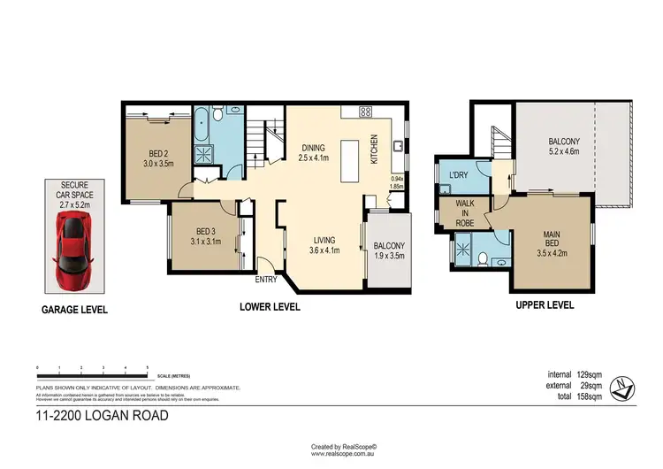 Floorplan of Homely townhouse listing, 11/2200 Logan Road, Upper Mount Gravatt QLD 4122