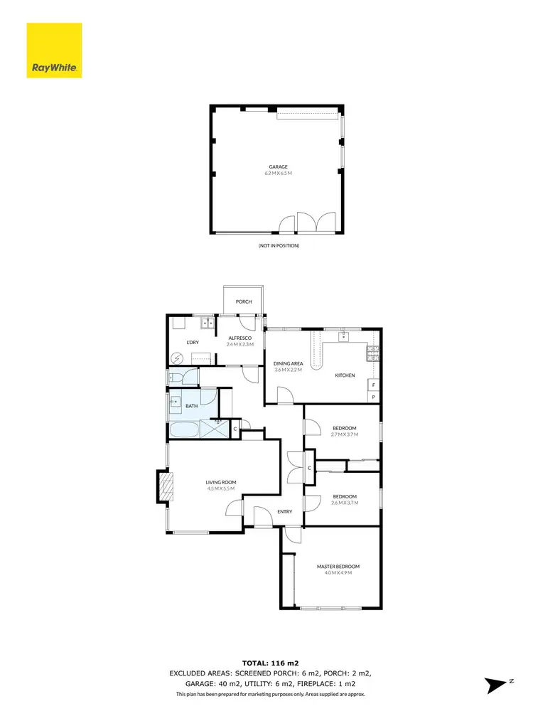 Floorplan of Homely house listing, 3 Davies Street, Hadfield VIC 3046