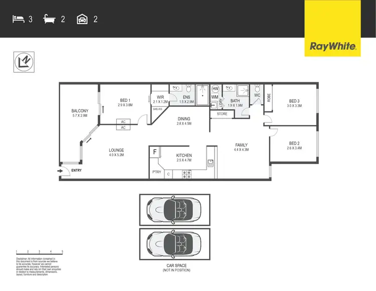 Floorplan of Homely unit listing, 29/112 Baldwin Drive, Kaleen ACT 2617