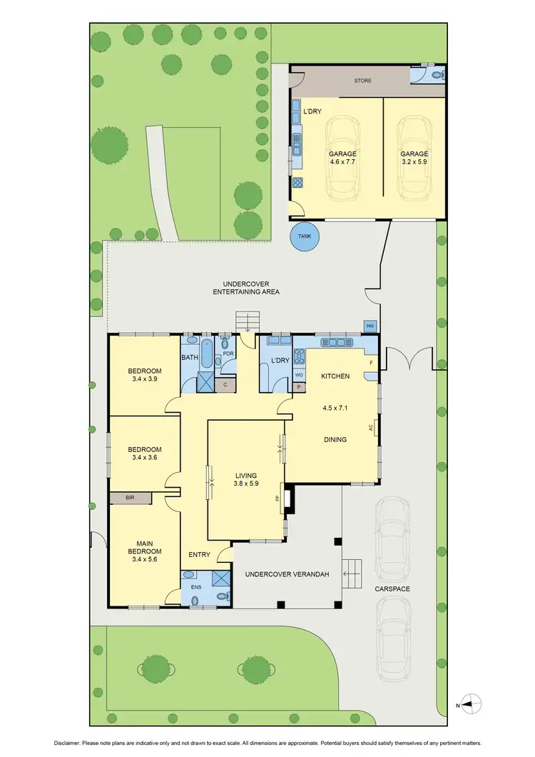 Floorplan of Homely house listing, 72 William Street, Fawkner VIC 3060