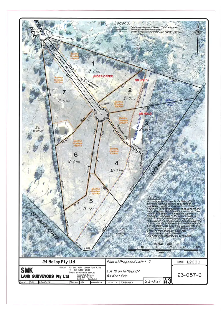Floorplan of Homely land listing, Proposed Lots 64 Kent Parade, Torbanlea QLD 4662
