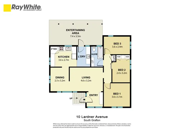 Floorplan of Homely house listing, 10 Lardner Avenue, South Grafton NSW 2460