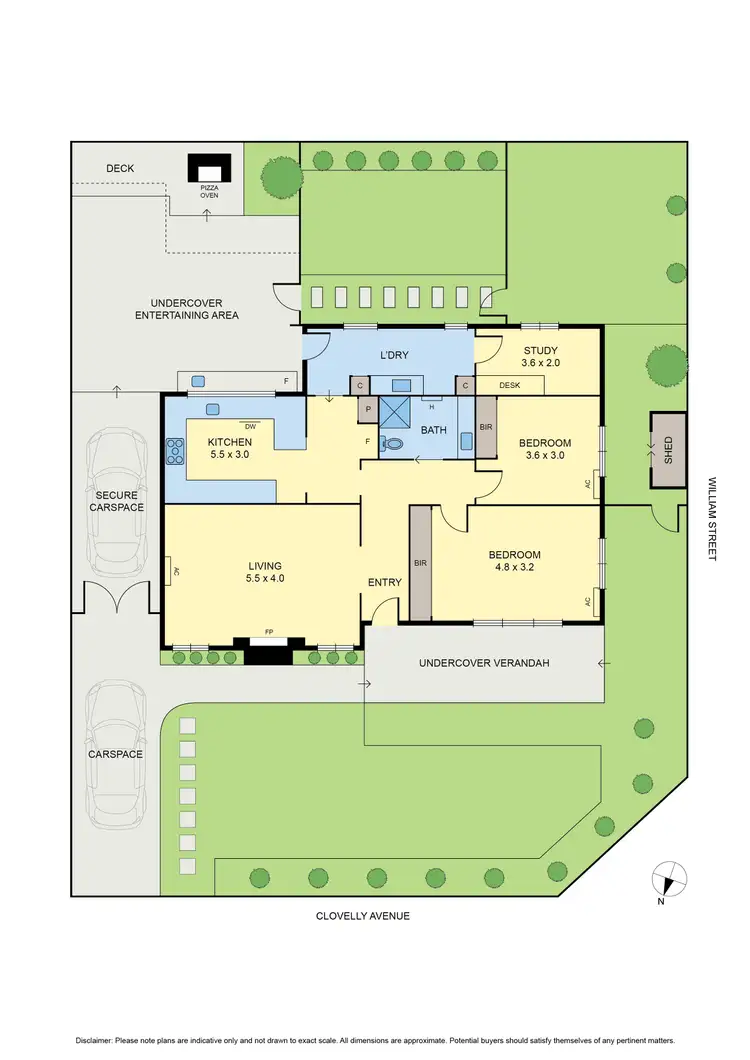 Floorplan of Homely house listing, 51 Clovelly Avenue, Glenroy VIC 3046