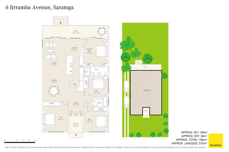 Floorplan of Homely house listing, 6 Jirramba Avenue, Saratoga NSW 2251