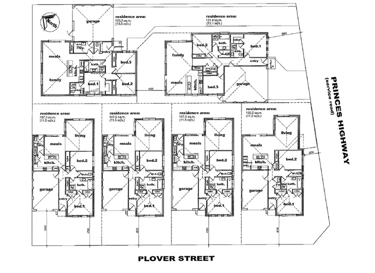 Floorplan of Homely house listing, 1/895 Princess Hwy, Lara VIC