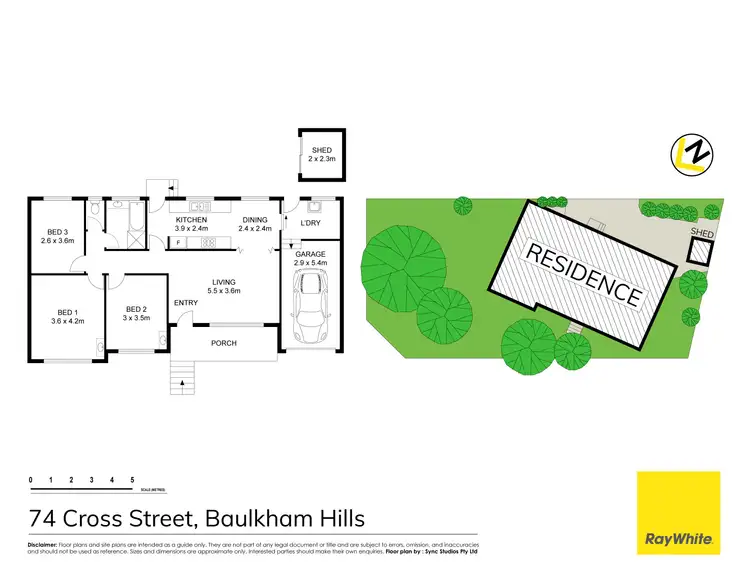 Floorplan of Homely house listing, 74 Cross Street, Baulkham Hills NSW 2153