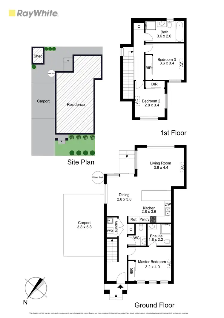 Floorplan of Homely townhouse listing, 11 Rosewood Court, Frankston VIC 3199