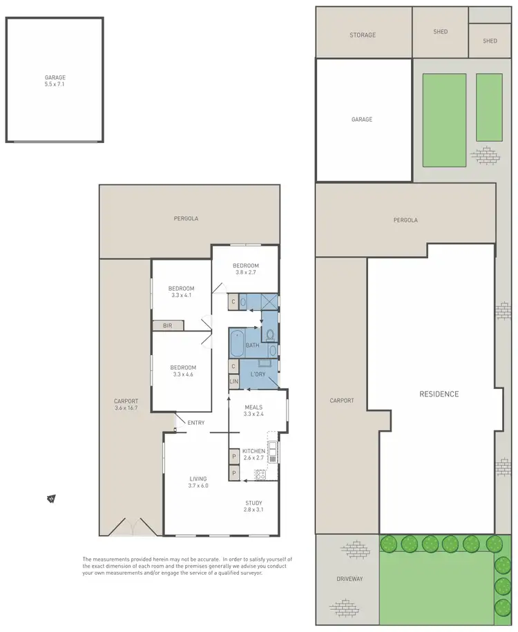 Floorplan of Homely house listing, 3 Powlett Street, Altona Meadows VIC 3028