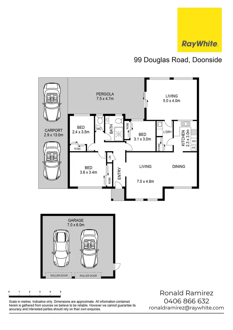 Floorplan of Homely house listing, 99 Douglas Road, Doonside NSW 2767