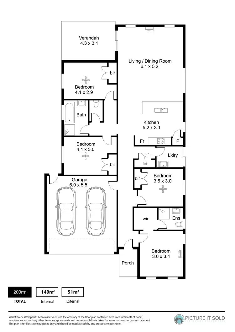 Floorplan of Homely house listing, 2 Andalusia Avenue, Munno Para West SA 5115