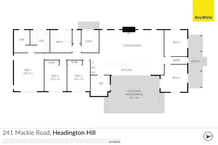Floorplan of Homely rural property listing, 241 Mackie Road, Nobby QLD 4360