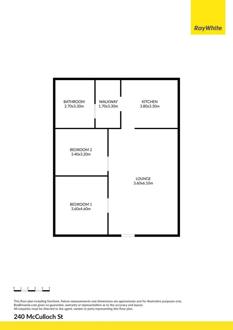 Floorplan of Homely house listing, 240 Mcculloch Street, Broken Hill NSW 2880