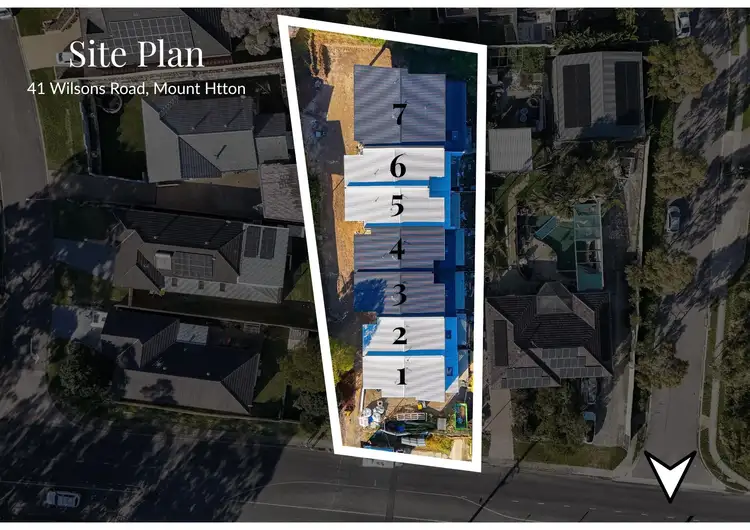 Floorplan of Homely townhouse listing, 2-7/41 Wilsons Road, Mount Hutton NSW 2290