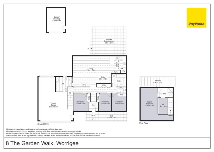 Floorplan of Homely house listing, 8 The Garden Walk, Worrigee NSW 2540