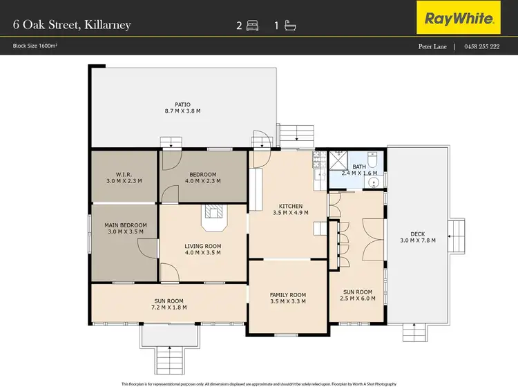 Floorplan of Homely house listing, 6 Oak Street, Killarney QLD 4373