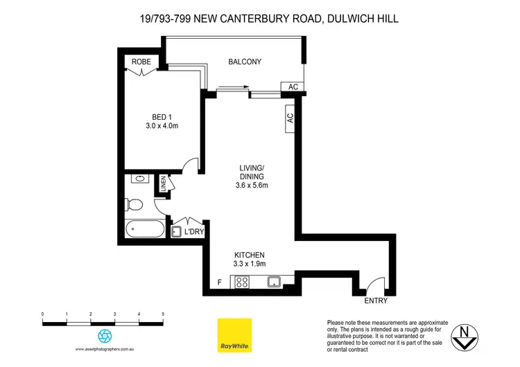Floorplan of Homely apartment listing, 19/793-799 New Canterbury Road, Dulwich Hill NSW 2203