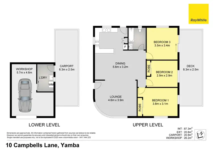 Floorplan of Homely house listing, 10 Campbells Lane, Yamba NSW 2464