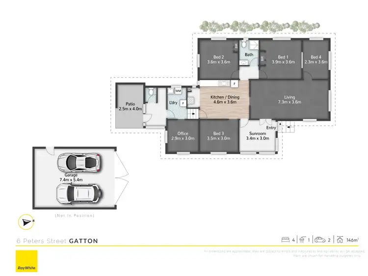 Floorplan of Homely house listing, 6 Peters Street, Gatton QLD 4343