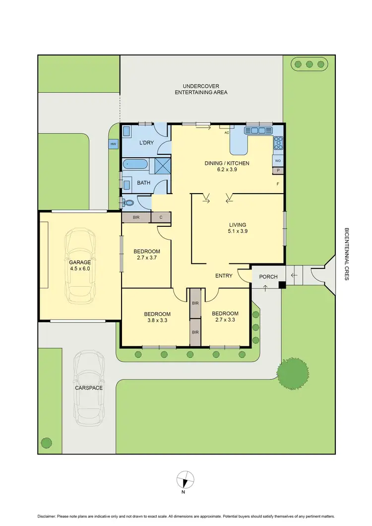 Floorplan of Homely house listing, 2 Coorong Court, Meadow Heights VIC 3048