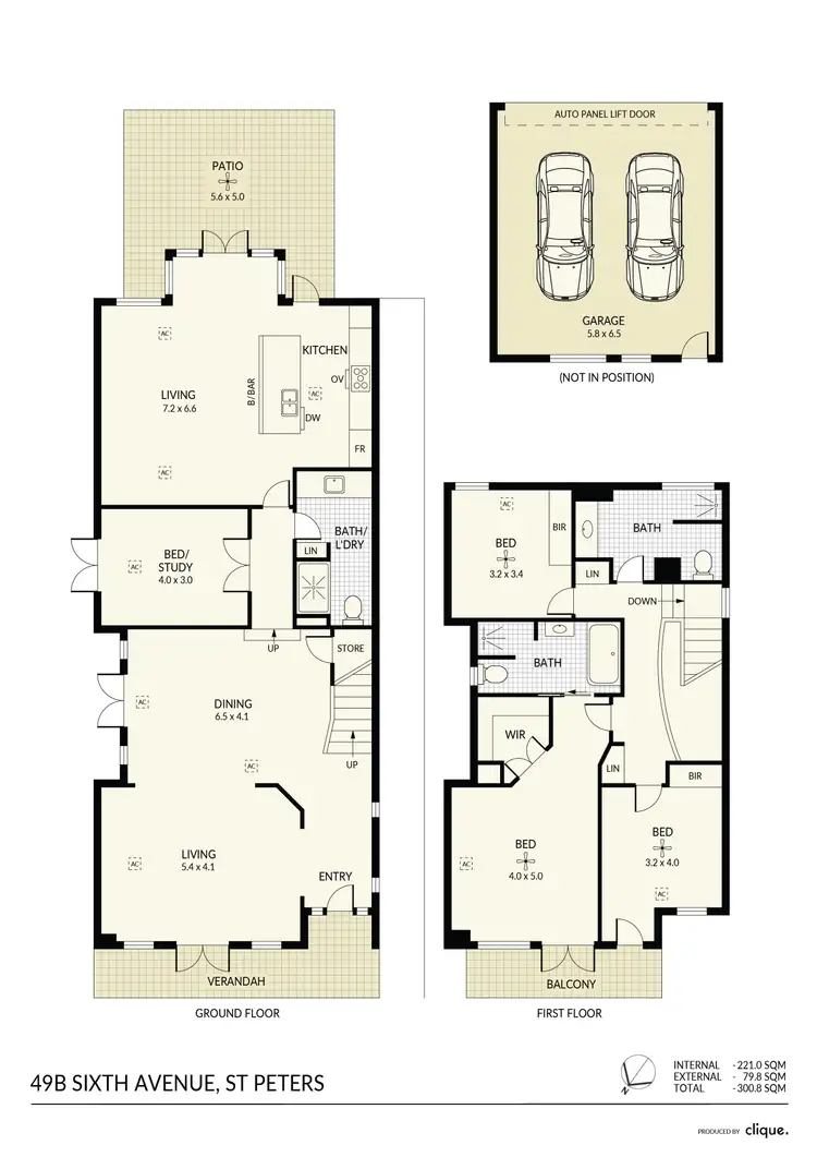 Floorplan of Homely house listing, 49B Sixth Avenue, St Peters SA 5069