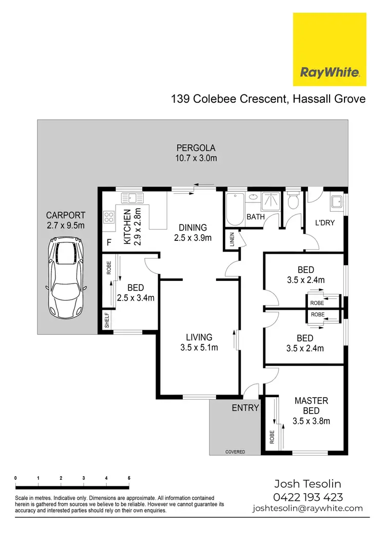 Floorplan of Homely house listing, 139 Colebee Crescent, Hassall Grove NSW 2761