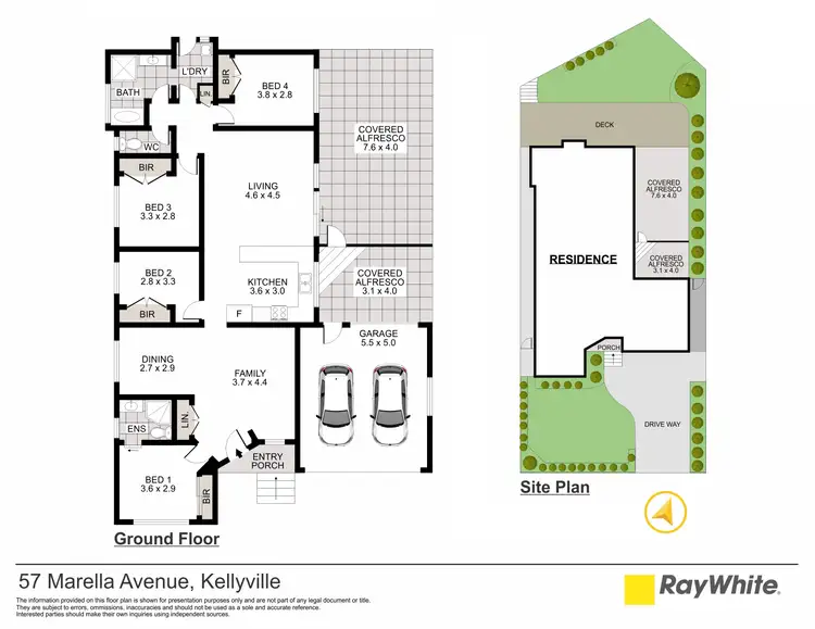 Floorplan of Homely house listing, 57 Marella Avenue, Kellyville NSW 2155