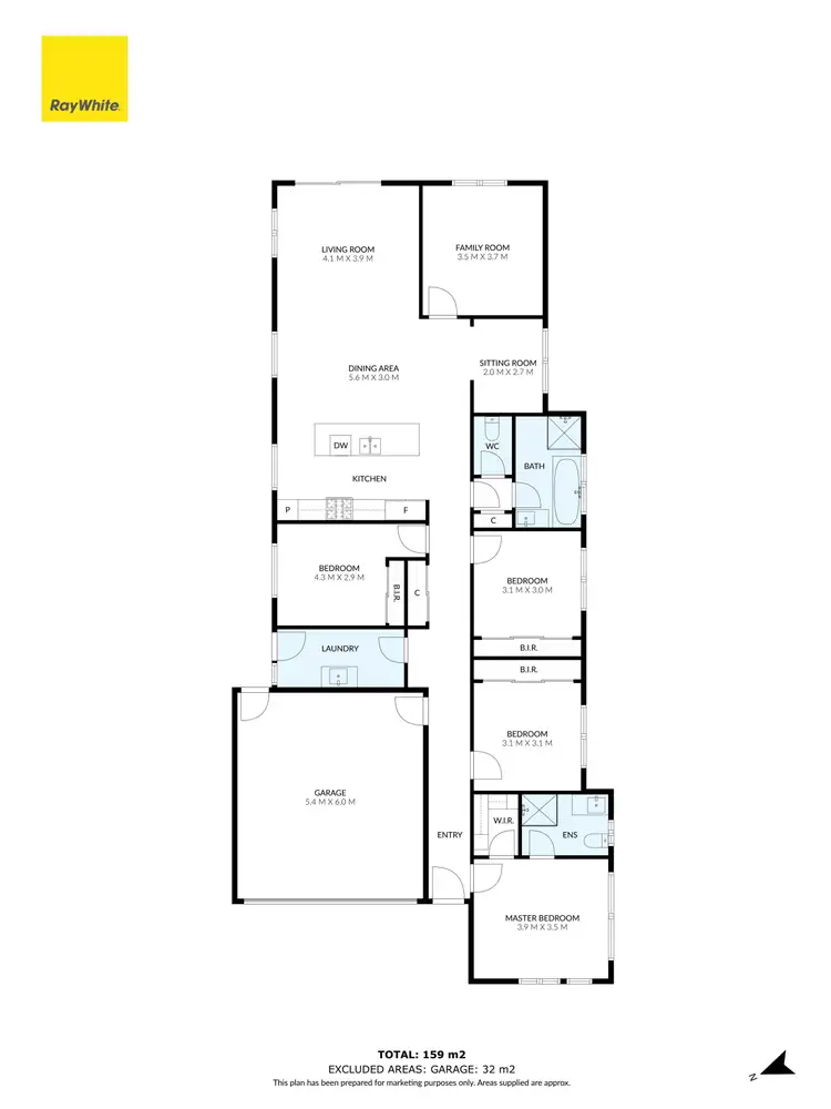 Floorplan of Homely house listing, 16 Riparian Street, Werribee VIC 3030