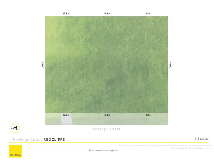 Floorplan of Homely land listing, 2 Fewings Street, Redcliffe QLD 4020