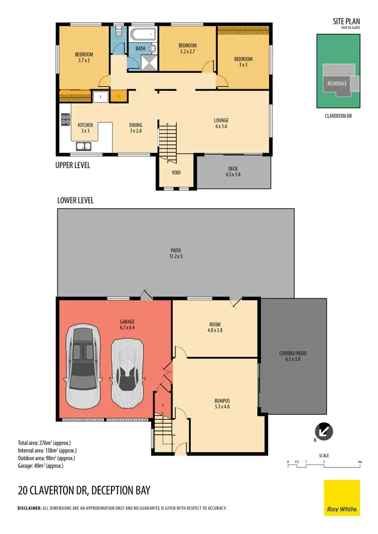 Floorplan of Homely house listing, 20 Claverton Drive, Deception Bay QLD 4508