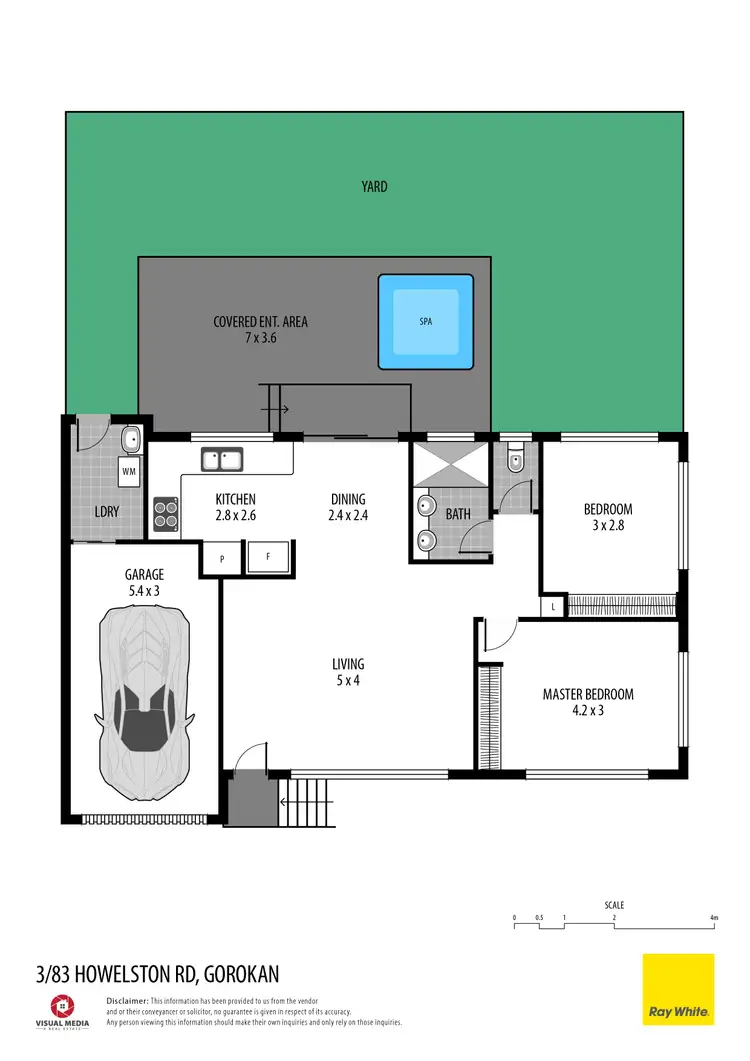 Floorplan of Homely villa listing, 3/83 Howelston Road, Gorokan NSW 2263