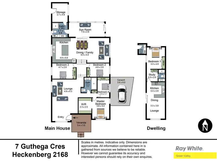 Floorplan of Homely house listing, 7 Guthega Crescent, Heckenberg NSW 2168