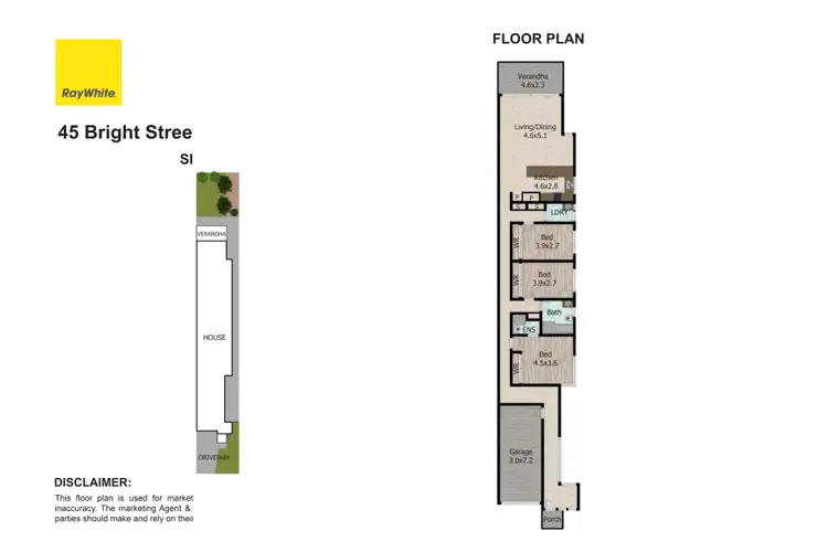 Floorplan of Homely house listing, 45 Bright Street, Guildford NSW 2161