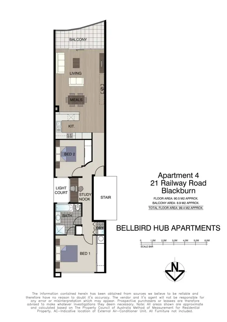Floorplan of Homely unit listing, 4/19-21 Railway Road, Blackburn VIC 3130