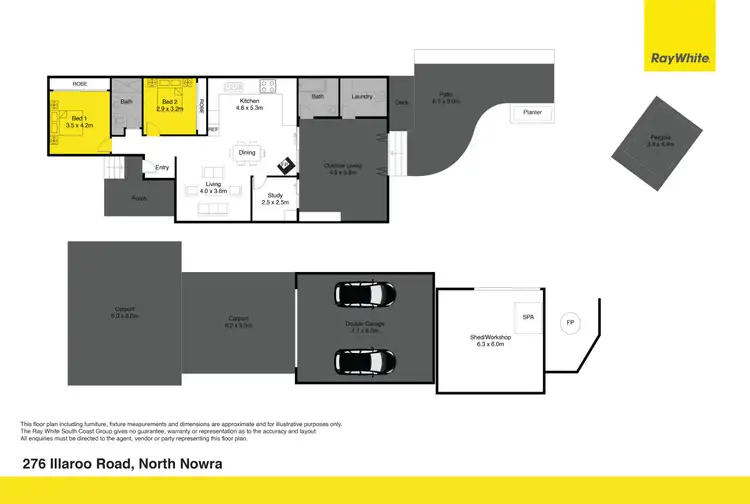 Floorplan of Homely house listing, 276 Illaroo Road, North Nowra NSW 2541