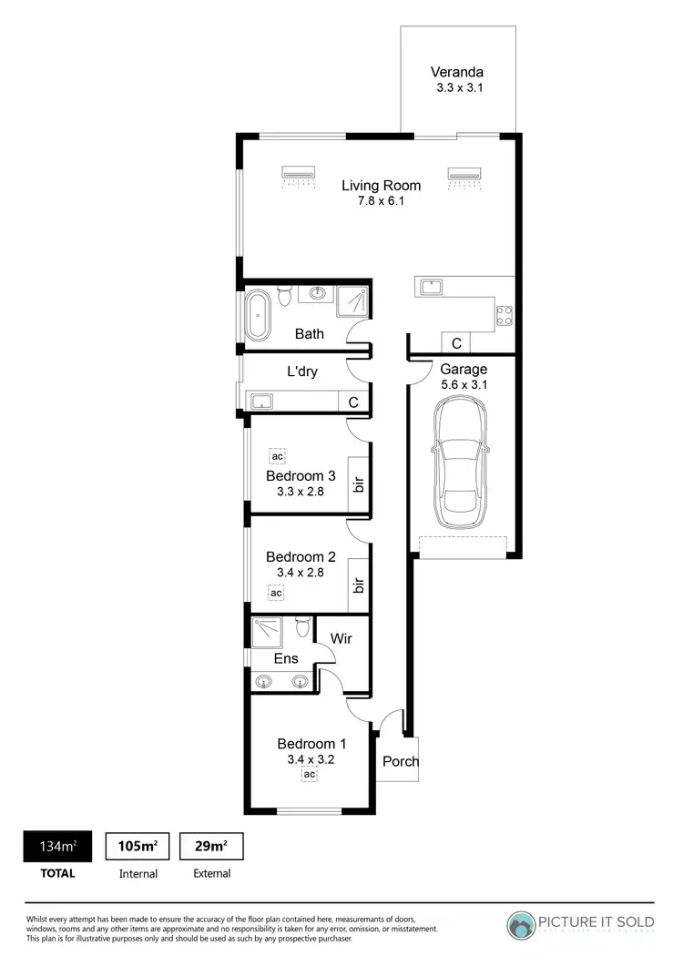 Floorplan of Homely house listing, 1, 2 & 3/27A Matheson Avenue, Findon SA 5023
