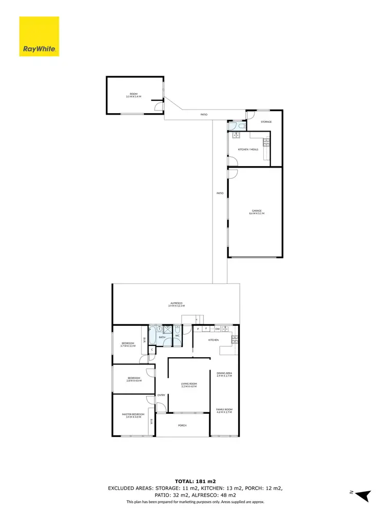 Floorplan of Homely house listing, 16 Ryan Street, Reservoir VIC 3073