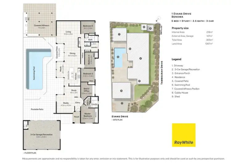 Floorplan of Homely house listing, 1 Evans Drive, Benowa QLD 4217